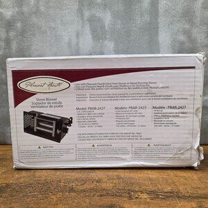Pleasant Hearth Stove Blower PBAR-2427 | New | Box Damaged | 6ft Cord, 120V